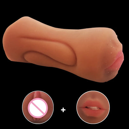 2 in 1 Male Masturbator